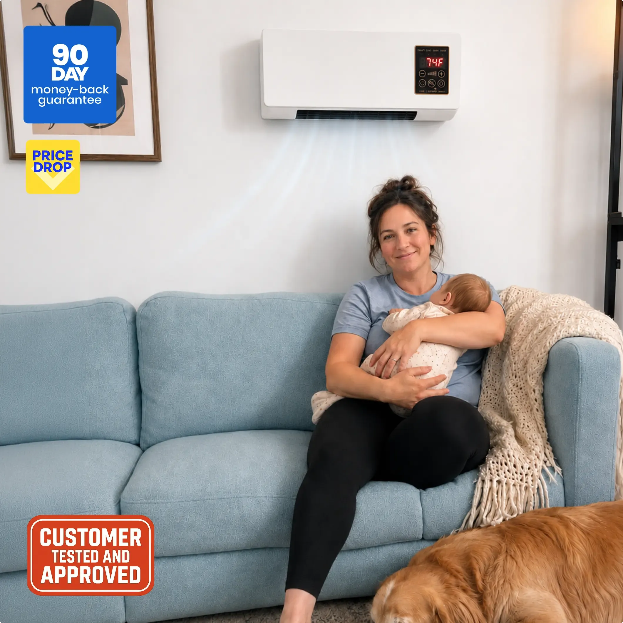 Randaoma climatiseur mobile — pour la maison, le bureau et la famille