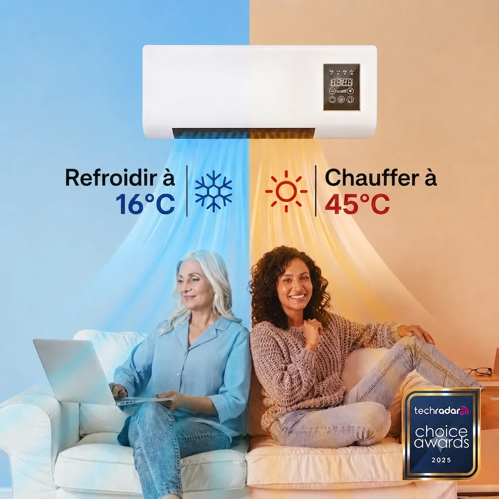 Randaoma climatiseur mobile — refroidit et chauffe sans installation